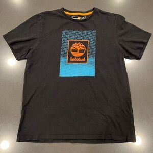 Timberland Men's Black Graphic T-Shirt